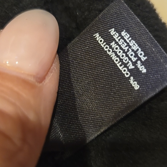 Victoria's Secret RARE Supermodel Essentials Black Zip Hoodie with Wing Detail - Picture 11 of 14